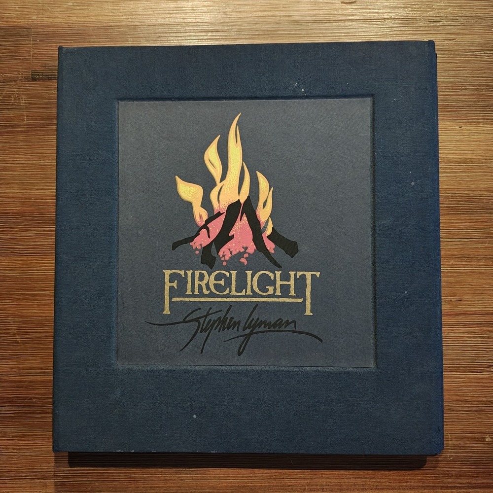 Firelight Lantern Stephen Lyman Chapbook Vintage Signed Lithograph 0867130148